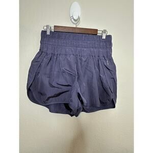 Free People Movement Size XL Shorts Purple Way Home Deep Sea Athletic Gym Run